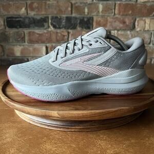 Brooks Adrenaline GTS 24 Supportive Women's 7.5 W Gray Running Shoes Sneakers